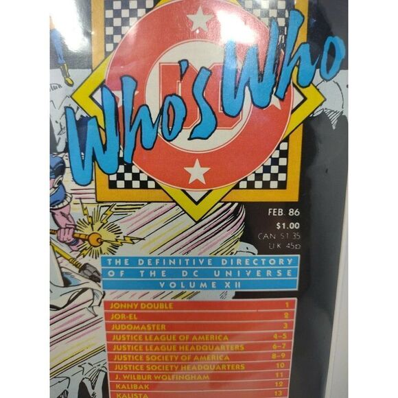 DC Comics Whos Who Vol 1 And Vol 12 - Picture 6 of 6